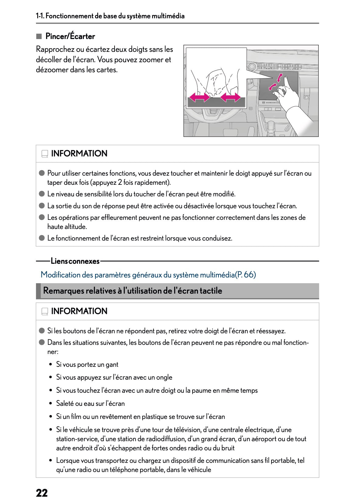 2025-2026 Lexus LBX Manuel de Navigation | Français