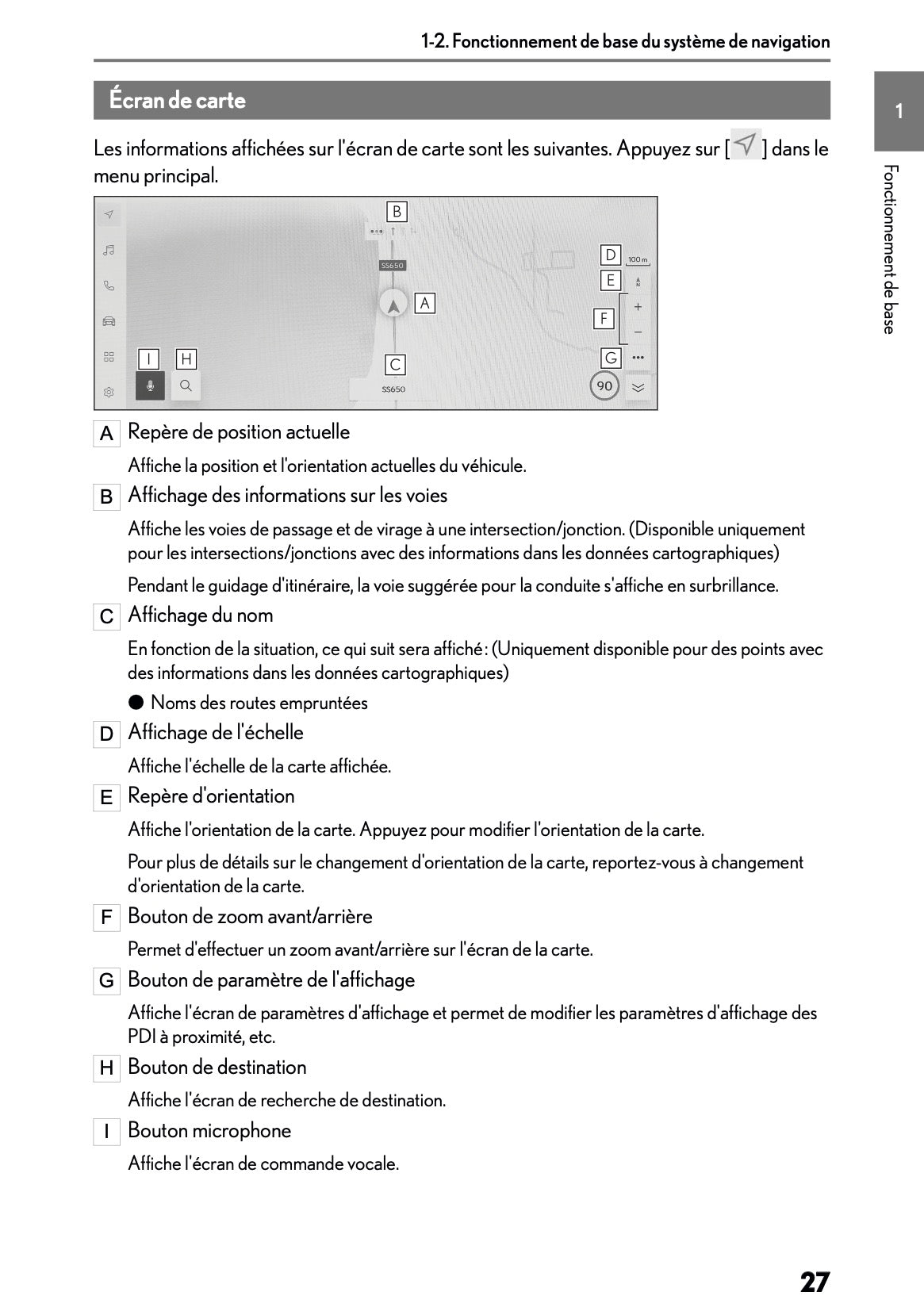 2025-2026 Lexus LBX Manuel de Navigation | Français