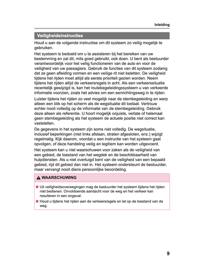 2023-2024 Lexus LBX Infotainment Manual | Dutch