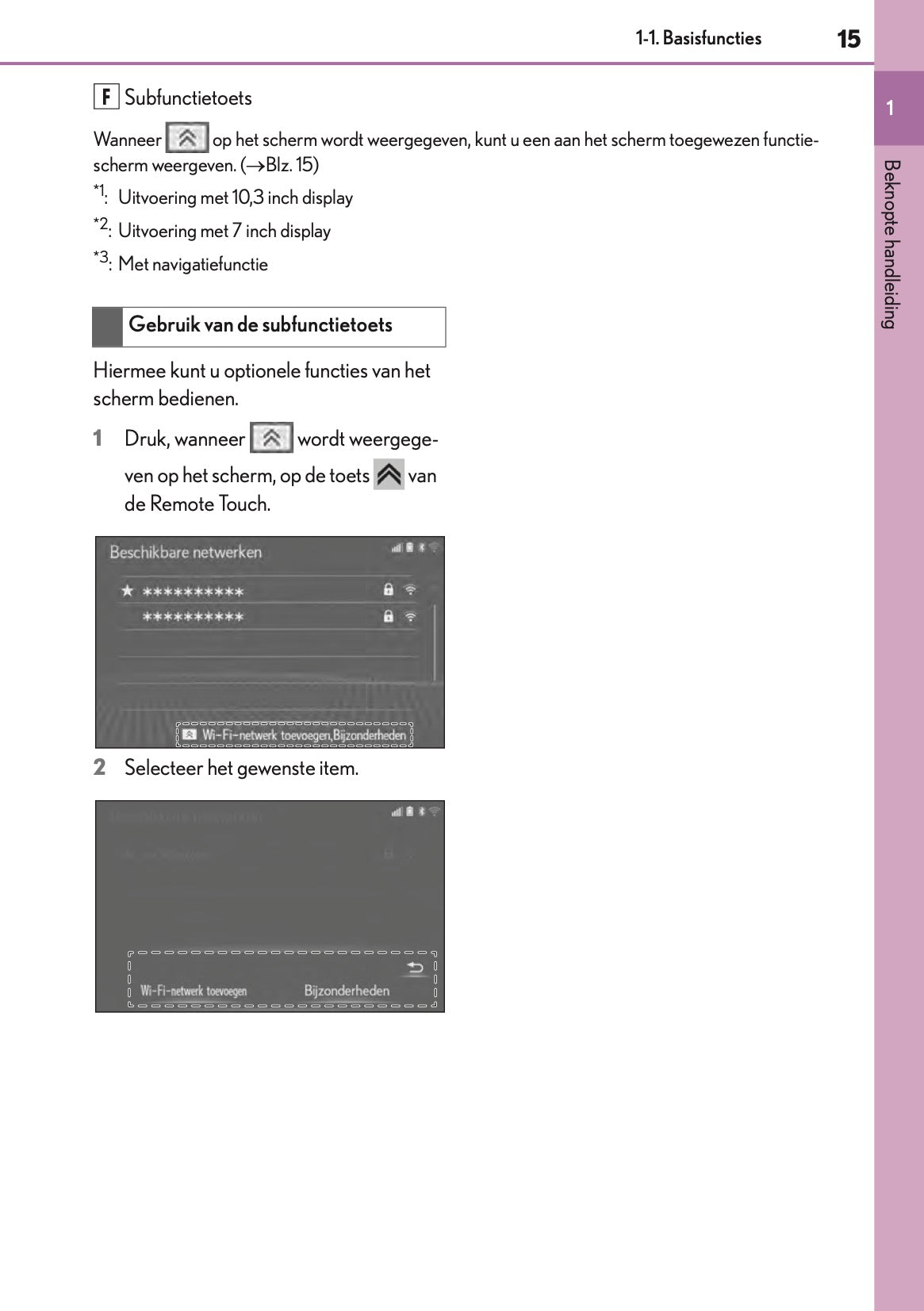 2019-2021 Lexus UX 250h Navigation Manual | Dutch