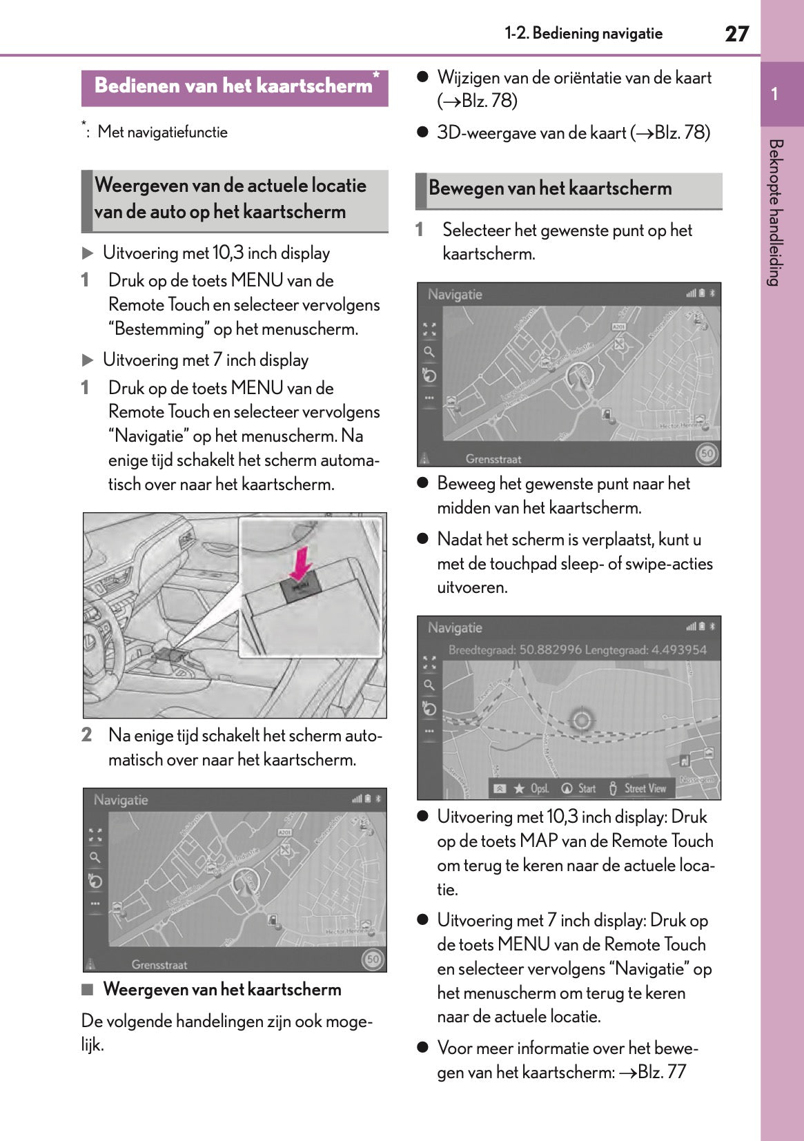 2019-2021 Lexus UX 250h Navigation Manual | Dutch