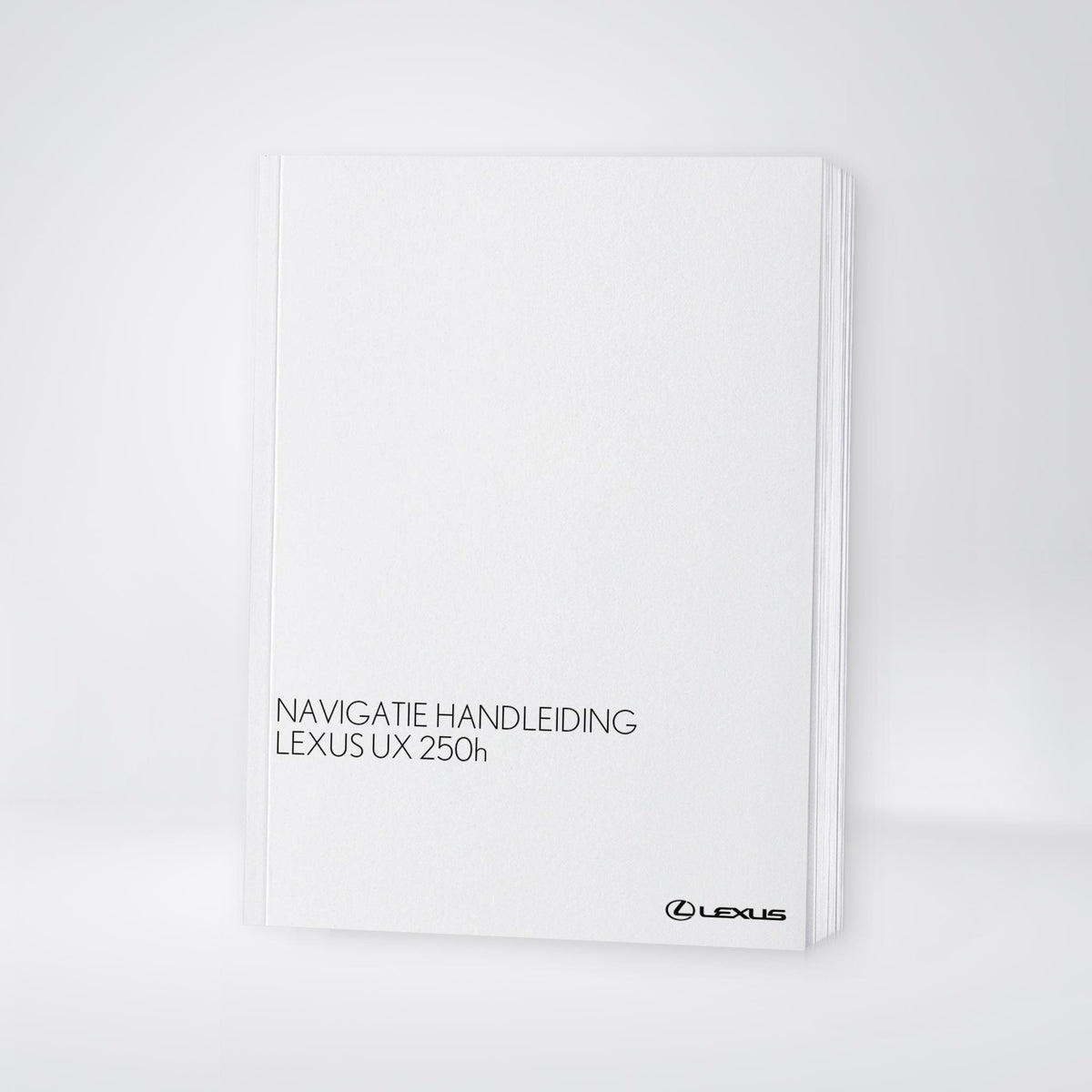2019-2021 Lexus UX 250h Navigation Manual | Dutch