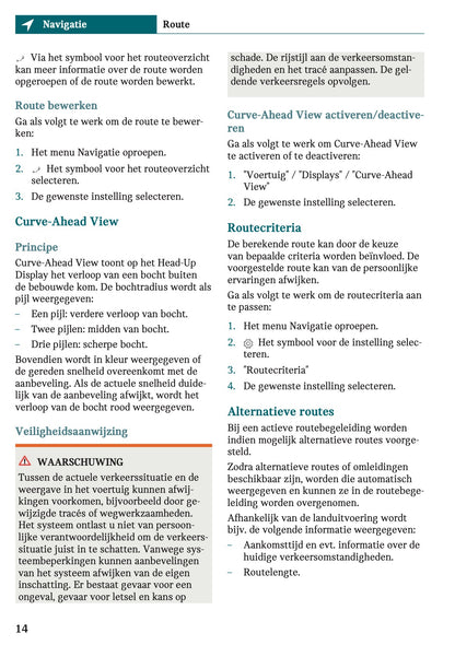 2025-2026 Mini Cooper Infotainment Manual | Dutch