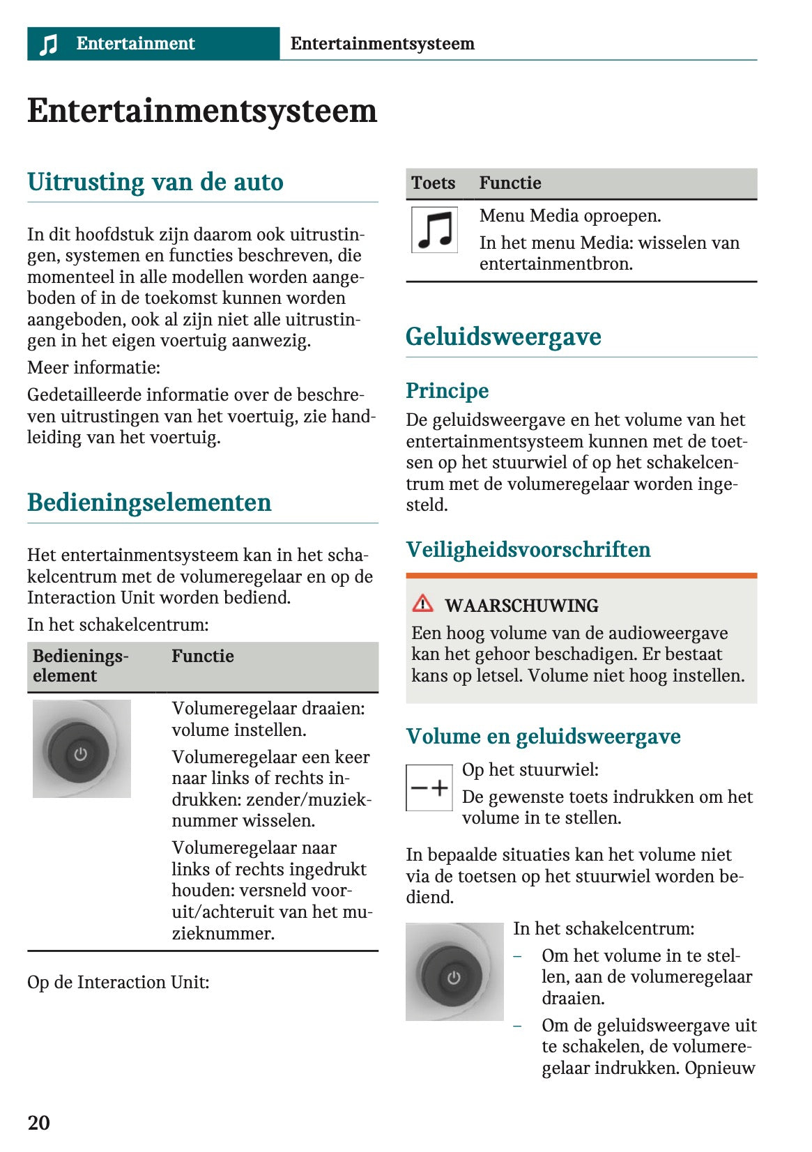 2025-2026 Mini Cooper Infotainment Manual | Dutch