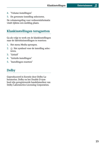 2025-2026 Mini Cooper Infotainment Manual | Dutch