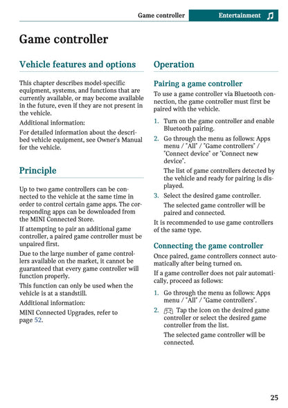 2026 Mini Cooper Convertible Infotainment Manual | English US
