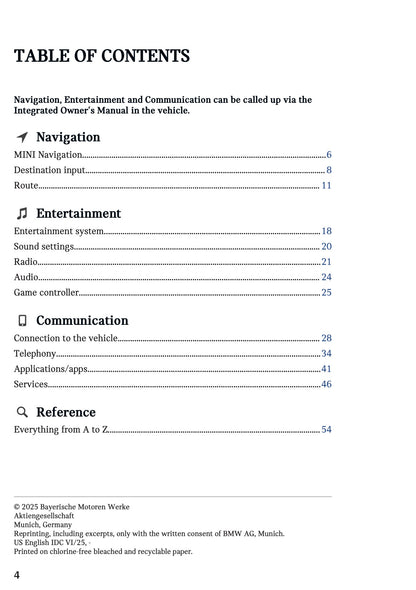 2026 Mini Cooper Convertible Infotainment Manual | English US
