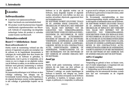 2025 Mitsubishi Outlander PHEV Smartphone Link Display Audio Manual | Dutch