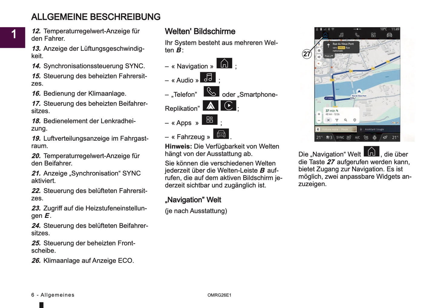 2026 Mitsubishi Smartphone Link Display Audio Manual | German