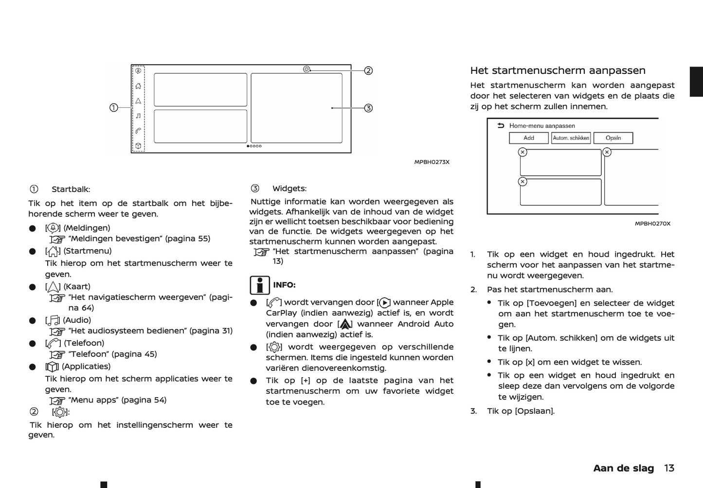 2022-2024 Nissan Connect Type A Infotainment Manual | Dutch