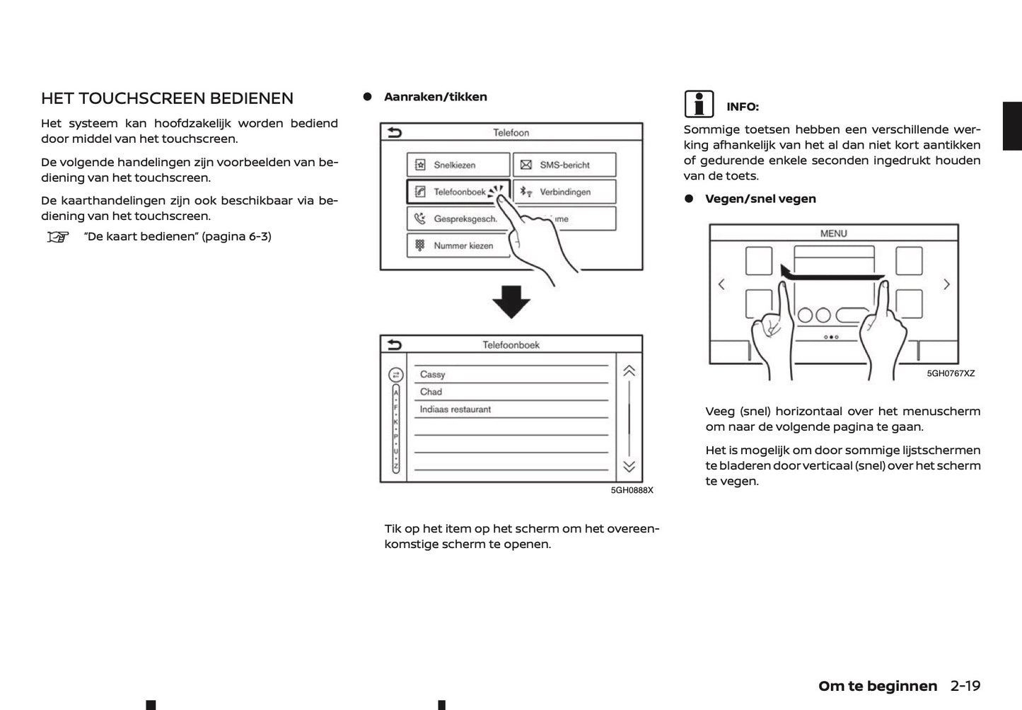 2018-2019 Nissan Connect Infotainment Handleiding | Nederlands