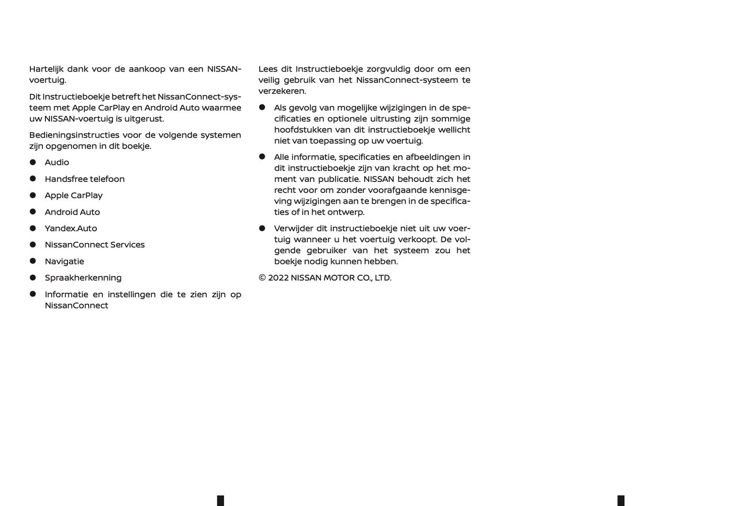 2022-2023 Nissan Juke Connect Infotainment Manual | Dutch
