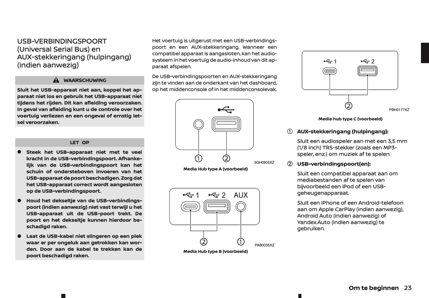 2022-2023 Nissan Juke Connect Infotainment Manual | Dutch