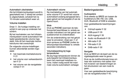 2016 Opel Cascada Infotainment Manual | Dutch