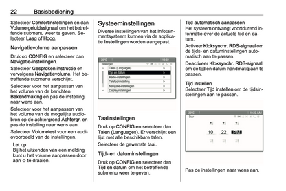 2016 Opel Cascada Infotainment Manual | Dutch