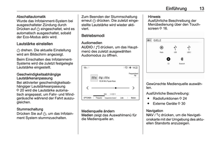 2021 Opel Corsa / Corsa-e Infotainment Manual German