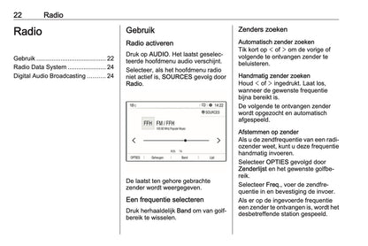 2018 Opel Crossland X Infotainment Manual | Dutch