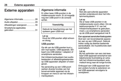 2018 Opel Crossland X Infotainment Manual | Dutch