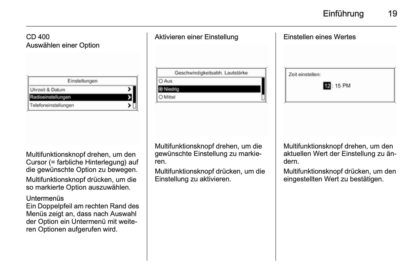 2012 Opel Zafira Tourer Infotainment Manual | German