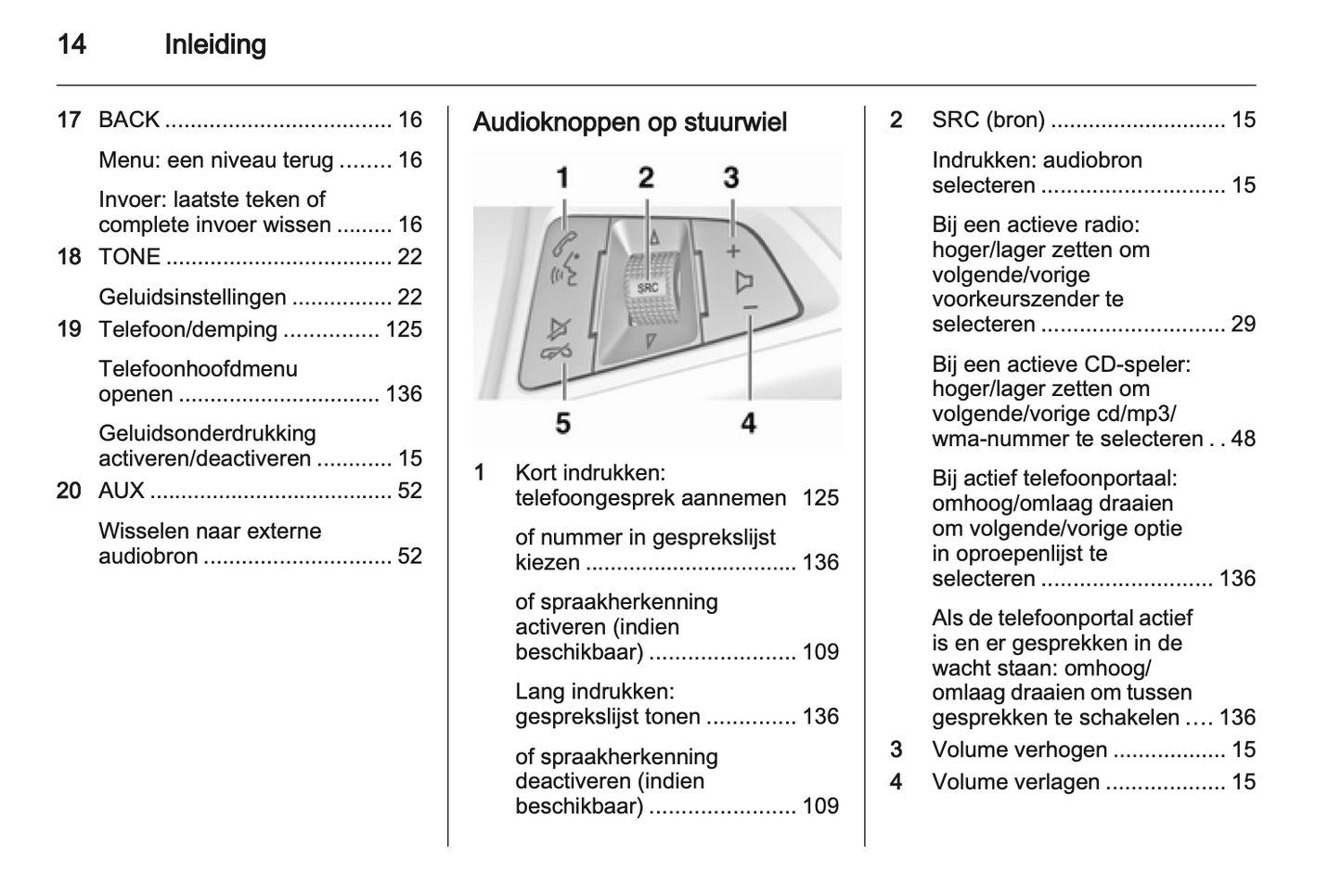 2013 Opel Zafira Tourer Infotainment Handleiding | Nederlands