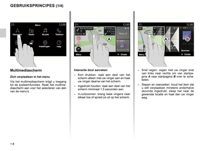 2023-2024 Renault Easy Connect/Easy Link Infotainment Manual | Dutch