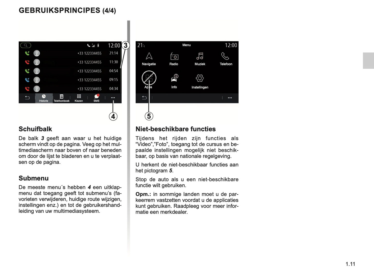 2023-2024 Renault Easy Connect/Easy Link Infotainment Manual | Dutch