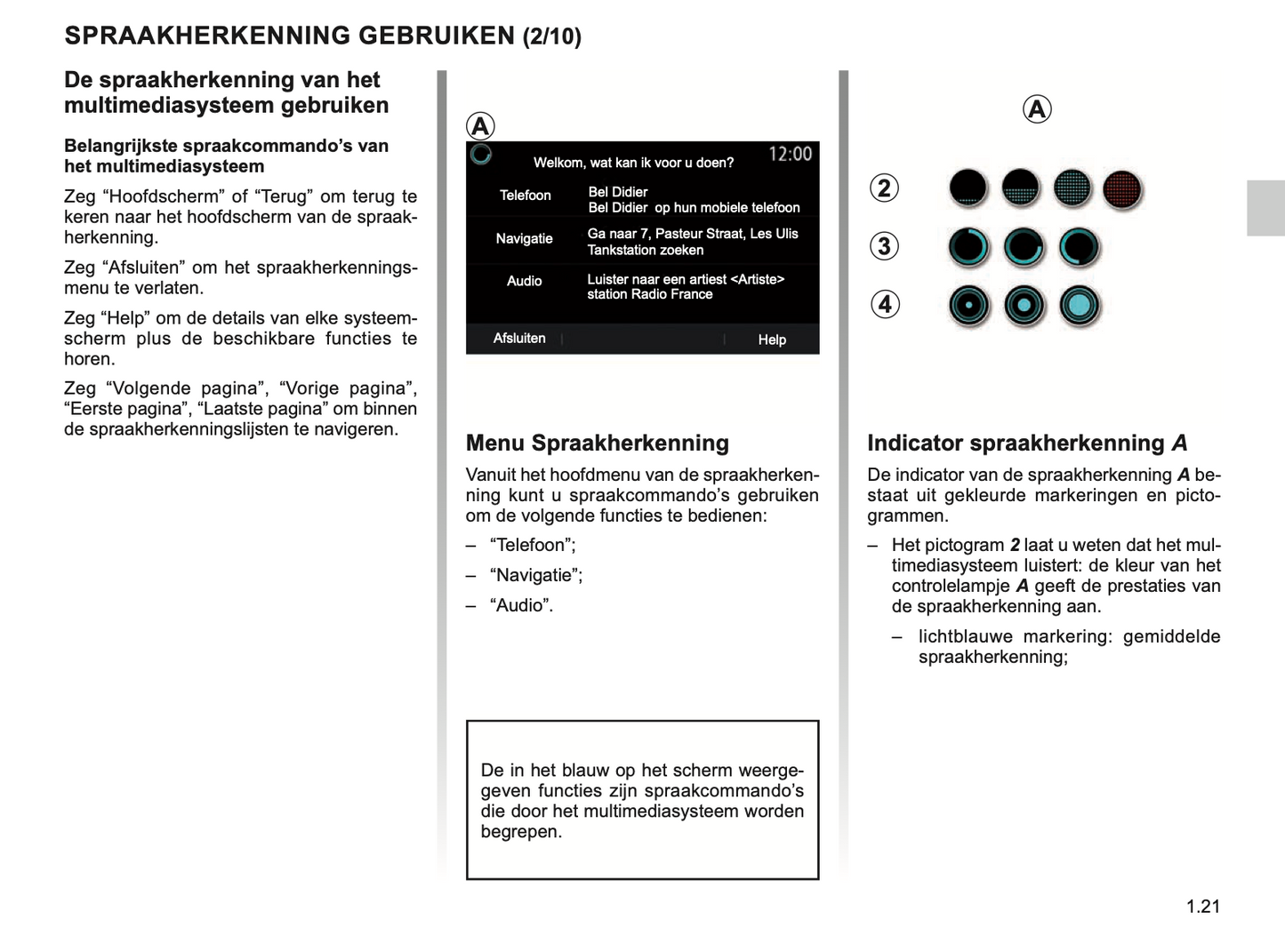 2023-2024 Renault Easy Connect/Easy Link Infotainment Manual | Dutch