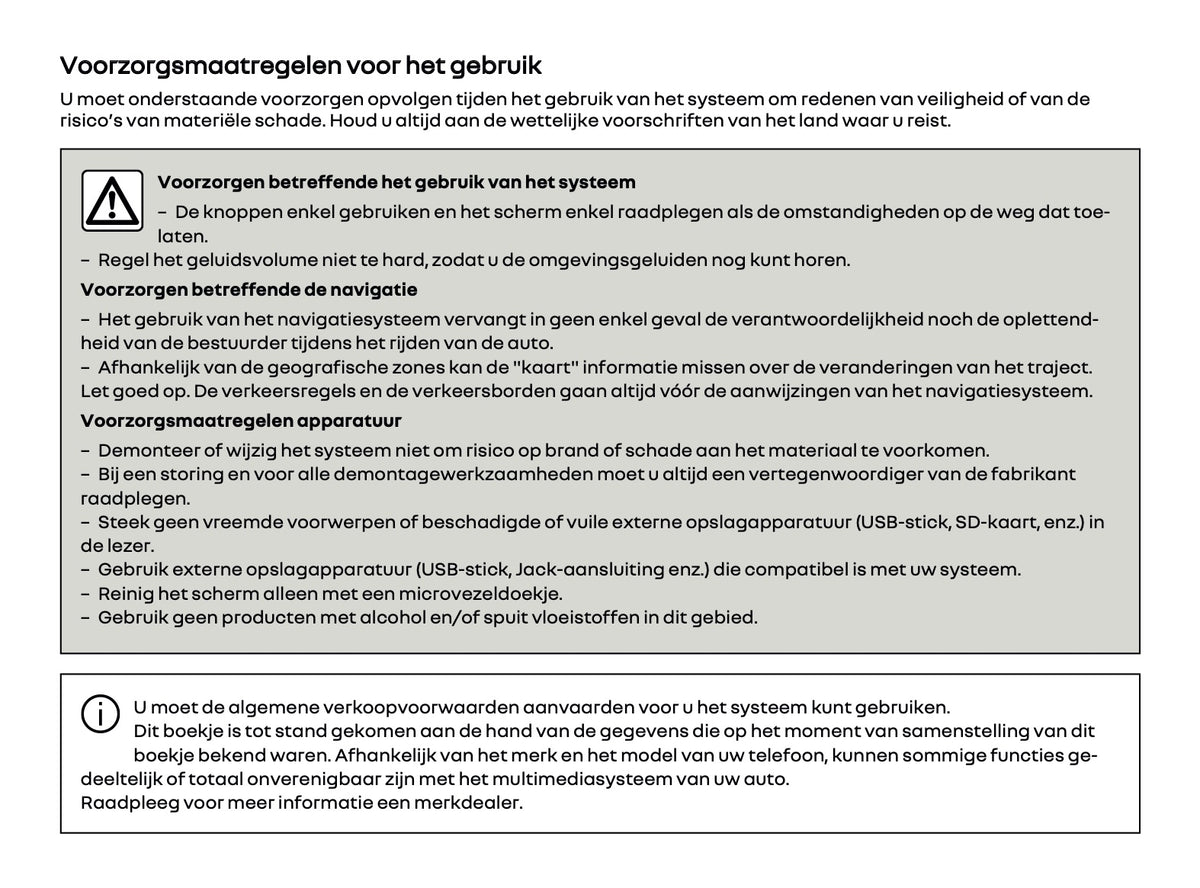 2025-2026 Renault Easy Link Infotainment Manual | Dutch