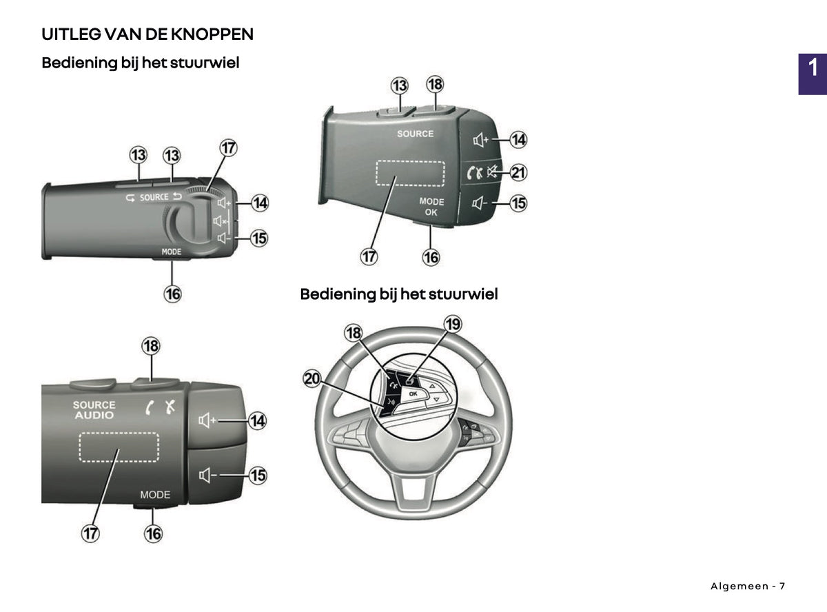 2025-2026 Renault Easy Link Infotainment Manual | Dutch
