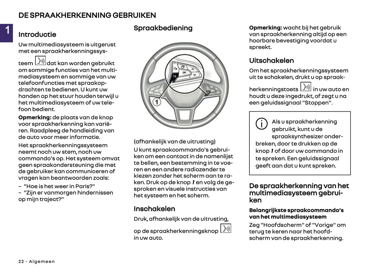 2026 Renault Easy Link Infotainment Manual | Dutch