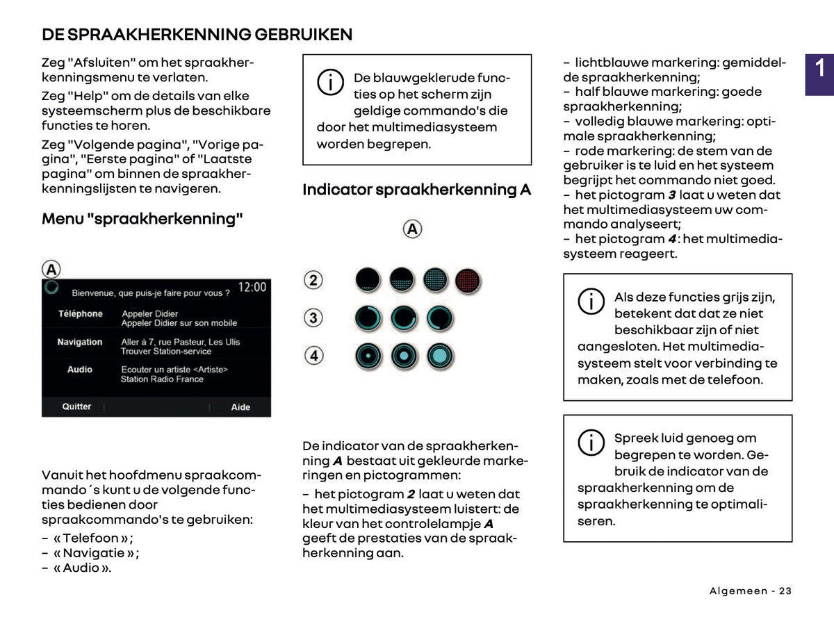 2026 Renault Easy Link Infotainment Manual | Dutch