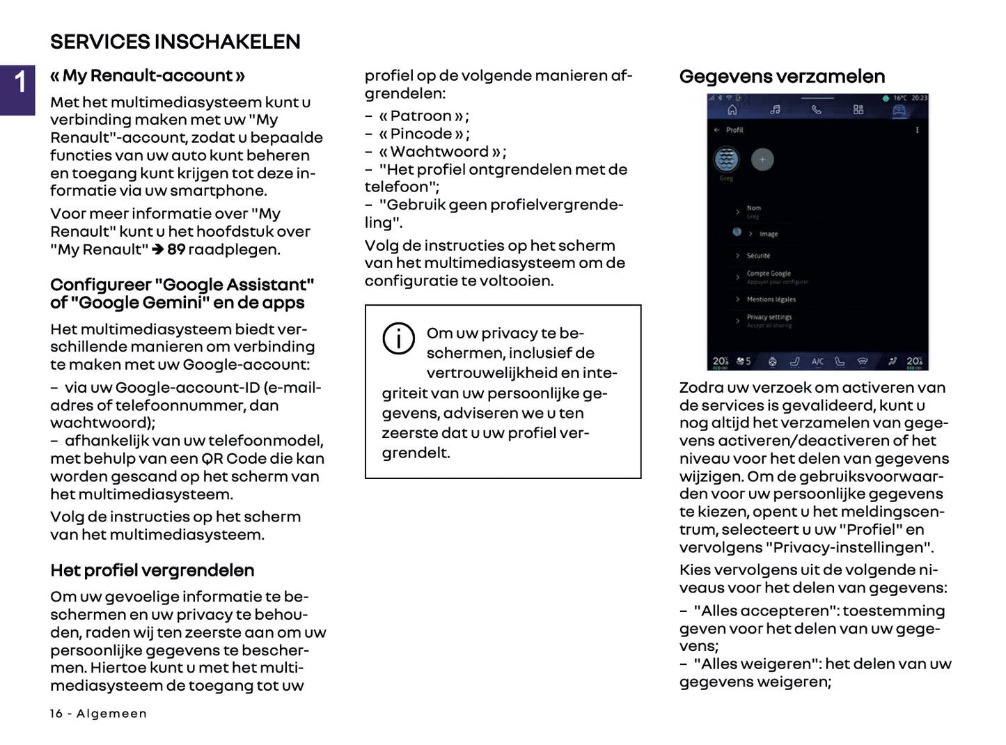2026 Renault Open R Link Infotainment Handleiding | Nederlands