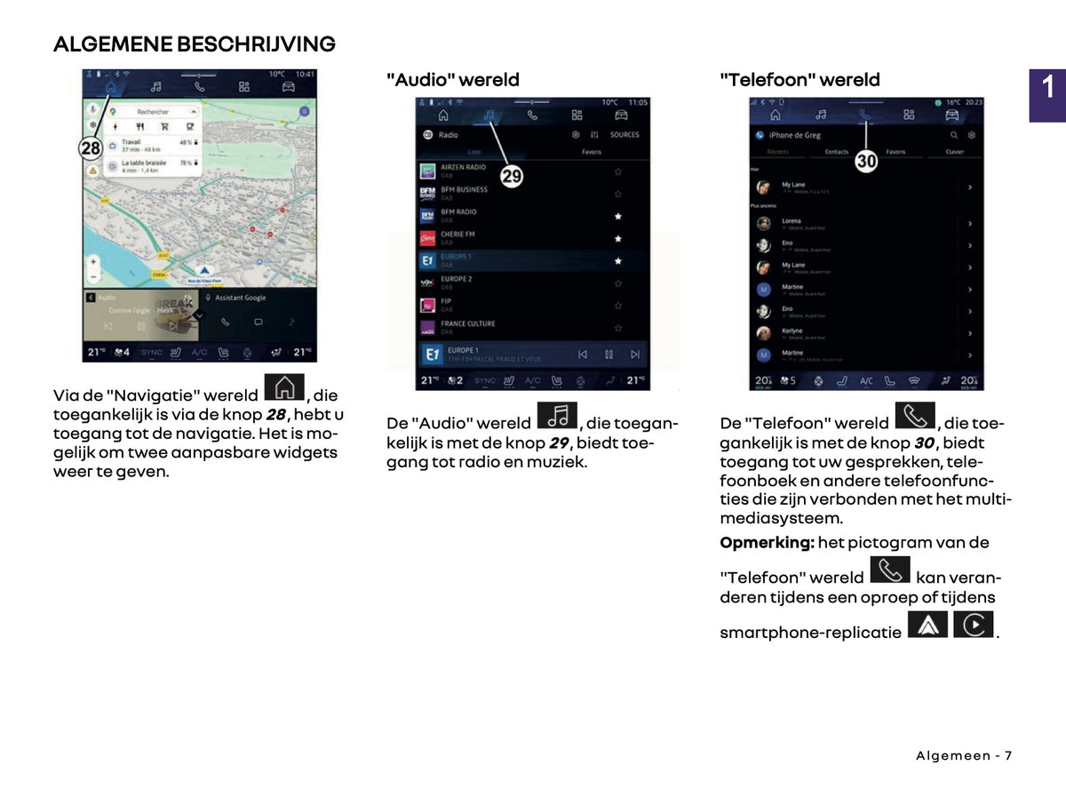2026 Renault Open R Link Infotainment Handleiding | Nederlands