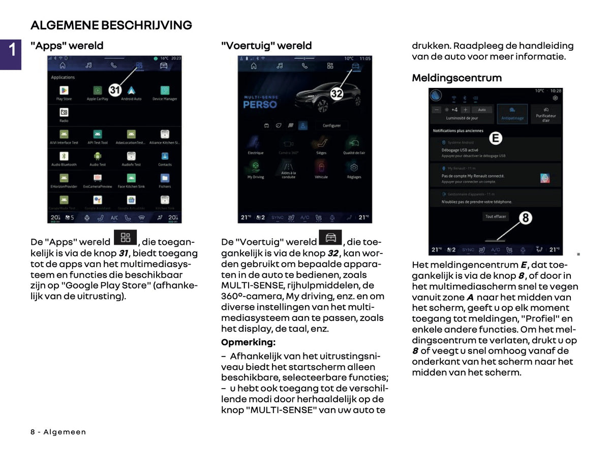 2026 Renault Open R Link Infotainment Handleiding | Nederlands