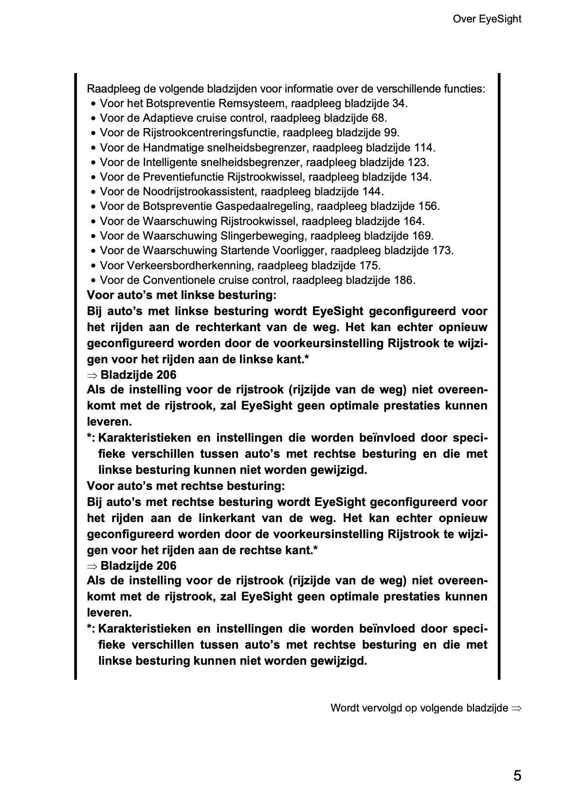2022 Subaru Outback EyeSight Manual | Dutch