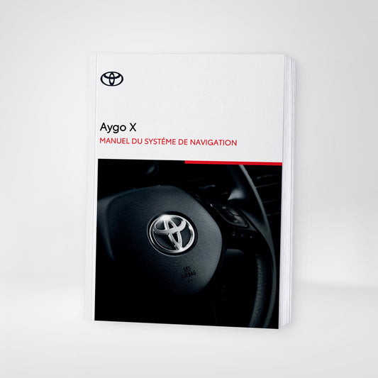 2025-2026 Toyota Aygo X Navigation Manual | French