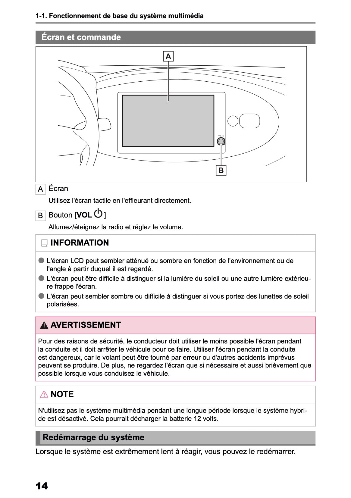 2025-2026 Toyota Aygo X Navigation Manual | French