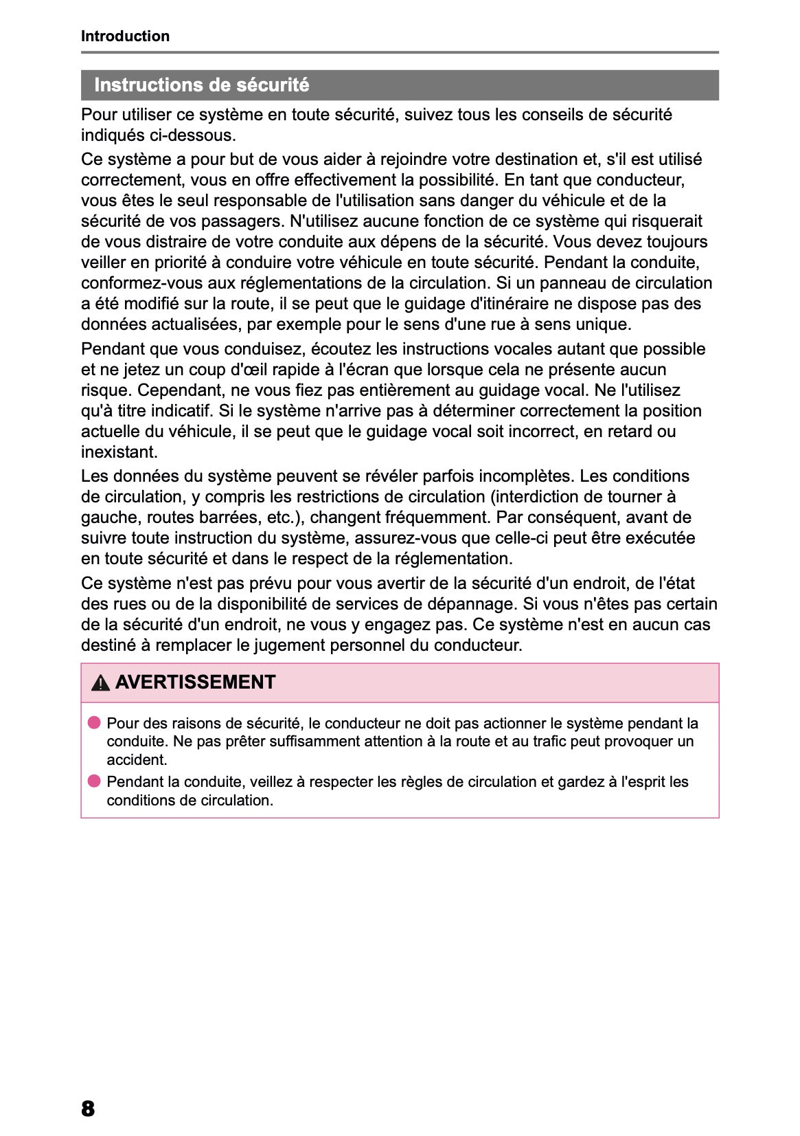 2025-2026 Toyota Aygo X Navigation Manual | French