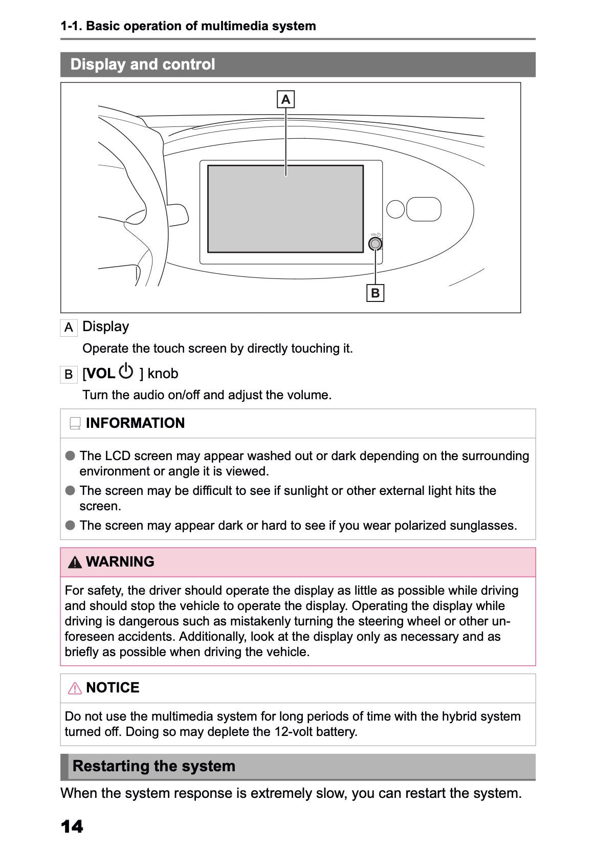 2025-2026 Toyota Aygo X Navigation Manual | English