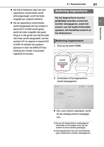 2022-2023 Toyota Aygo X Navigatie Handleiding | Nederlands