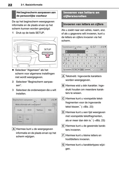 2022-2023 Toyota Aygo X Navigatie Handleiding | Nederlands