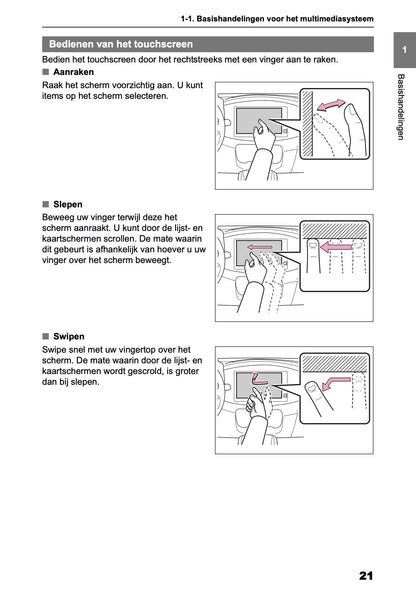 2025-2026 Toyota Aygo X Navigatie Handleiding | Nederlands