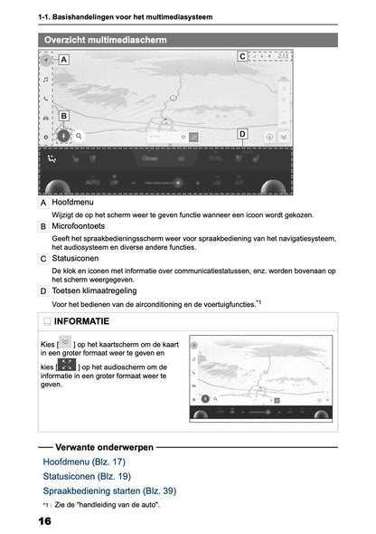 2025-2026 Toyota bZ4X Navigation Manual | Dutch
