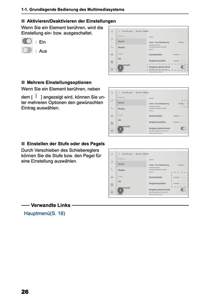 2025-2026 Toyota C-HR HEV/PHEV Navigation Manual | German