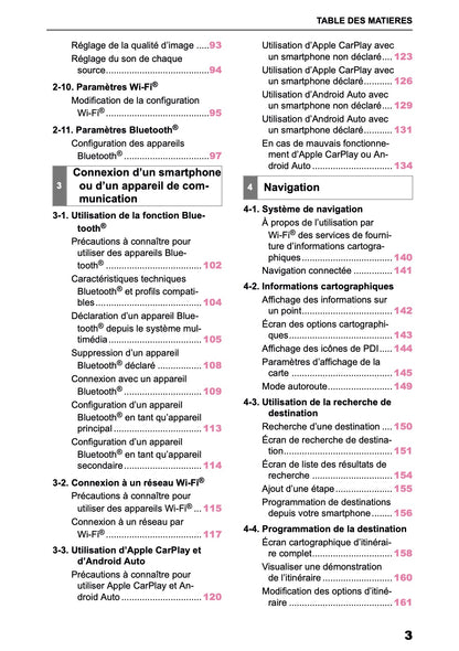 2025-2026 Toyota C-HR HEV/PHEV Manuel de Navigation | Français
