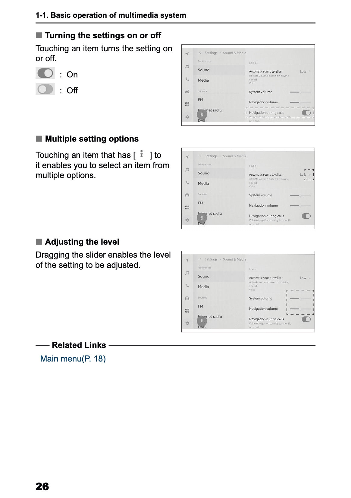 2025-2026 Toyota C-HR HEV/PHEV Navigation Manual | English