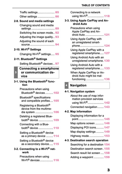 2025-2026 Toyota C-HR HEV/PHEV Navigation Manual | English