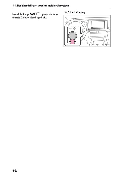 2025-2026 Toyota C-HR HEV/PHEV Navigation Manual | Dutch