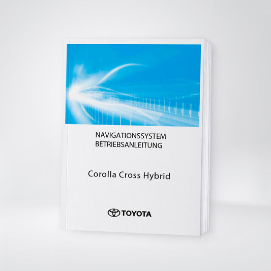 2025 Toyota Corolla Cross Hybrid Navigation Manual | German