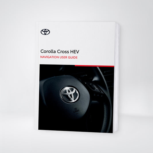 2025 Toyota Corolla Cross Hybrid Navigation Manual | English